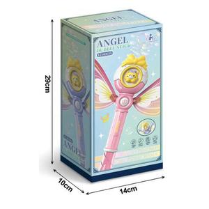 Tik Tok Venta caliente Oso <span class=keywords><strong>de</strong></span> dibujos animados eléctrico palo <span class=keywords><strong>de</strong></span> <span class=keywords><strong>burbujas</strong></span> con alas regalo <span class=keywords><strong>de</strong></span> Navidad juguete niños batería juguete palo <span class=keywords><strong>de</strong></span> <span class=keywords><strong>burbujas</strong></span> - Product Image 1