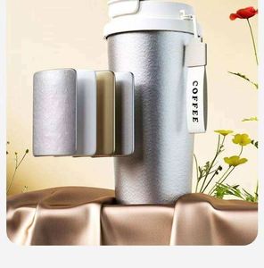 Full Titanium Coffee Mug Double Wall Vacuum <b>Insulated</b> Pure Titanium Water <b>Cup</b> Portable Leakproof Travel Tumbler for Camping - Product Image 4