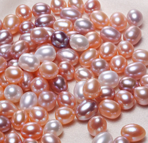 2025 סיטונאי 7-10 מ "מ טבעי מים מתוקים פנינים פנינים סגולות גדיל להכנת סגנון חם - Product Image 2