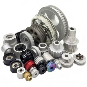Polea de sincronización T10 de orificio cuadrado personalizable OEM para equipos de automatización industrial en aluminio/acero/acero inoxidable - Product Image 5