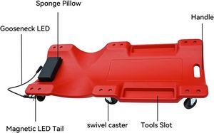 36 "<span class=keywords><strong>Garage</strong></span> Shop Creepers, <span class=keywords><strong>garage</strong></span> roulant en plastique pour <span class=keywords><strong>réparation</strong></span> de <span class=keywords><strong>garage</strong></span> <span class=keywords><strong>automobile</strong></span>, capacité de poids de 330 lb - Product Image 3