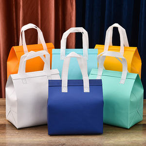 Sac fourre-tout isotherme en aluminium, imperméable, grande capacité, pour <span class=keywords><strong>livraison</strong></span> de <span class=keywords><strong>repas</strong></span> et emballage de déjeuner, personnalisable - Product Image 1