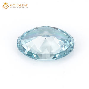 Diamantes Cultivados en Laboratorio Coloridos Goldleafgem con Certificado IGI, Corte Ovalado Azul Claro Fantasía, 1-3 Quilates, VVS VS - Product Image 2