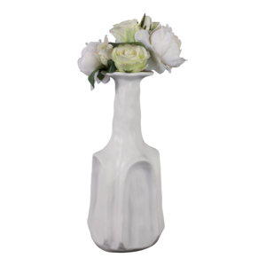 Vaso per Fiori in Ceramica Alto, Decorativo, Artistico, dal Design Curvo per Soggiorno, per Fiori Freschi - Product Image 2