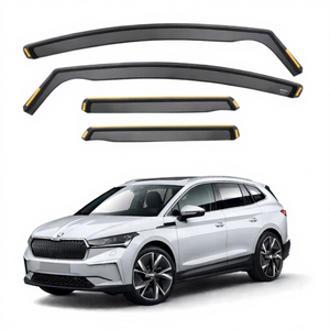 Deflectores de Viento para <span class=keywords><strong>Skoda</strong></span> <span class=keywords><strong>Enyaq</strong></span> 2020-2026 <span class=keywords><strong>SUV</strong></span> de 5 Puertas, Juego de 4 Piezas (No Compatible con el Modelo Coupé) - Product Image 1