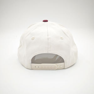 Casquettes Snapback Oxford à 5 panneaux personnalisées, bicolores, avec logo personnalisé en couleur contrastée - Product Image 6