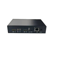 Mini codificador de transmisión IP portátil H265 H264 para transmisión de Hotel para codificación de IPTV y TV