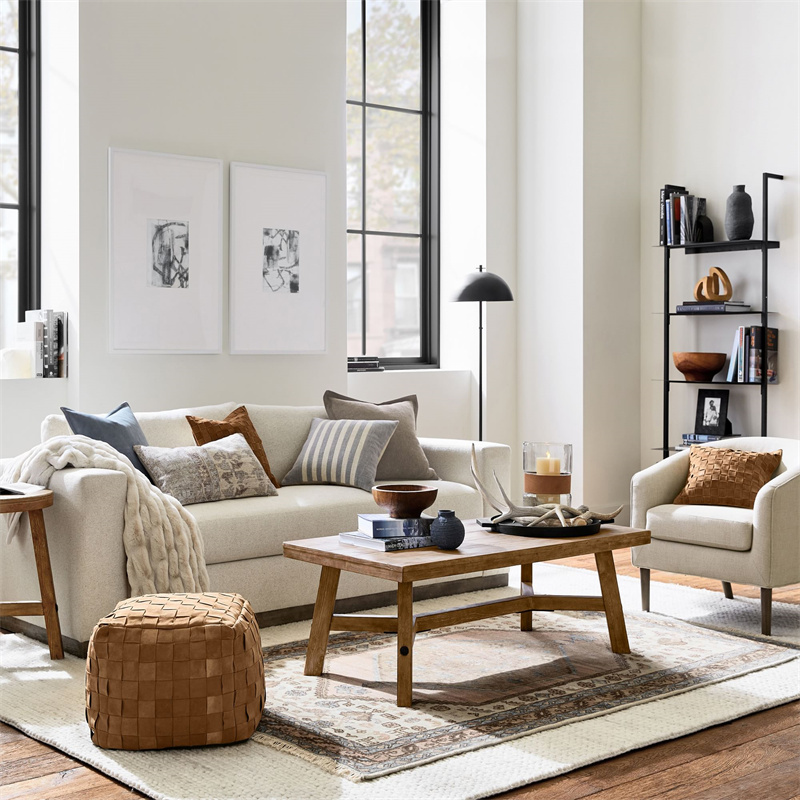 Luxury  Design Leisure Recliner Sofa Chair Living Room Furniture Modern Fabric Armchair Office Chair