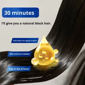 Tinte Permanente para el Cabello Zhang Hua Dong DEEP SEA Plant Algae Care, Crema <span class=keywords><strong>de</strong></span> 110 ml, Fórmula Nutritiva <span class=keywords><strong>de</strong></span> Grado Alimenticio, para Todo Tipo <span class=keywords><strong>de</strong></span> Cabello y Colores - Product Image 4