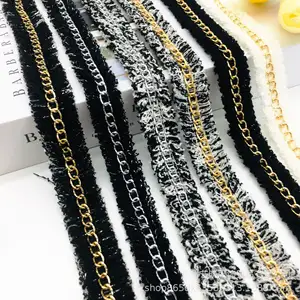 Custom Hot Selling 100% Luxury Cotton Crochet Sewing Accessories White Lace Trimming For Clothing