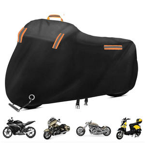 Funda Duradera e Impermeable para Motocicleta de Alta Resistencia 420D con Protección UV de Gran Tamaño para Scooter al Aire Libre - Product Image 3