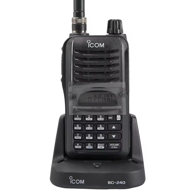 IC-V86 VHF/UHF Transceivers 7W High Power Handheld Walkie Talkie Portable Marine for Radio Single Band High Performance