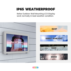 Pantalla LCD Táctil 4K para Exteriores, Resistente al Agua, de Alto Brillo, para Publicidad en Centros Comerciales y Tiendas Minoristas - Product Image 3