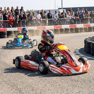 Kart à pédales Vortkart High Standard Eco-Friendly Practice Go Bodies avec karting électrique à essence EA-EV pour jeunes, prêt à être expédié - Product Image 1