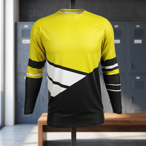 Maillots de vélo de montagne respirants à manches courtes, cyclisme, descente, motocross, MX, VTT, BMX, vêtements de sport grande taille, % polyester - Product Image 2