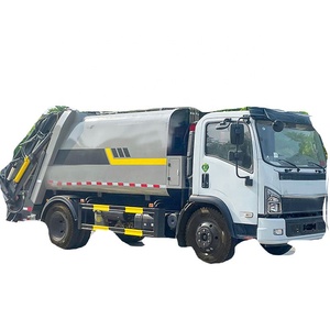 Camion per la Raccolta dei Rifiuti Personalizzati con Motore Diesel 115KW 148KW 10.5CBM, Semirimorchio con Contenitore per Rifiuti Rimovibile per Dongfeng - Product Image 4