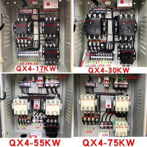 Gabinete de Arranque Delixi Star QX4 Delta con Reductor de Voltaje de 17 Etapas, Motor de 30kW 55 75kW, Caja de Arranque Magnético de Voltaje Reducido - Product Image 3
