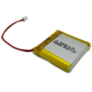 Bateria de polímero de lítio de tamanho pequeno 3.7v 1000mah para bateria digital 603030