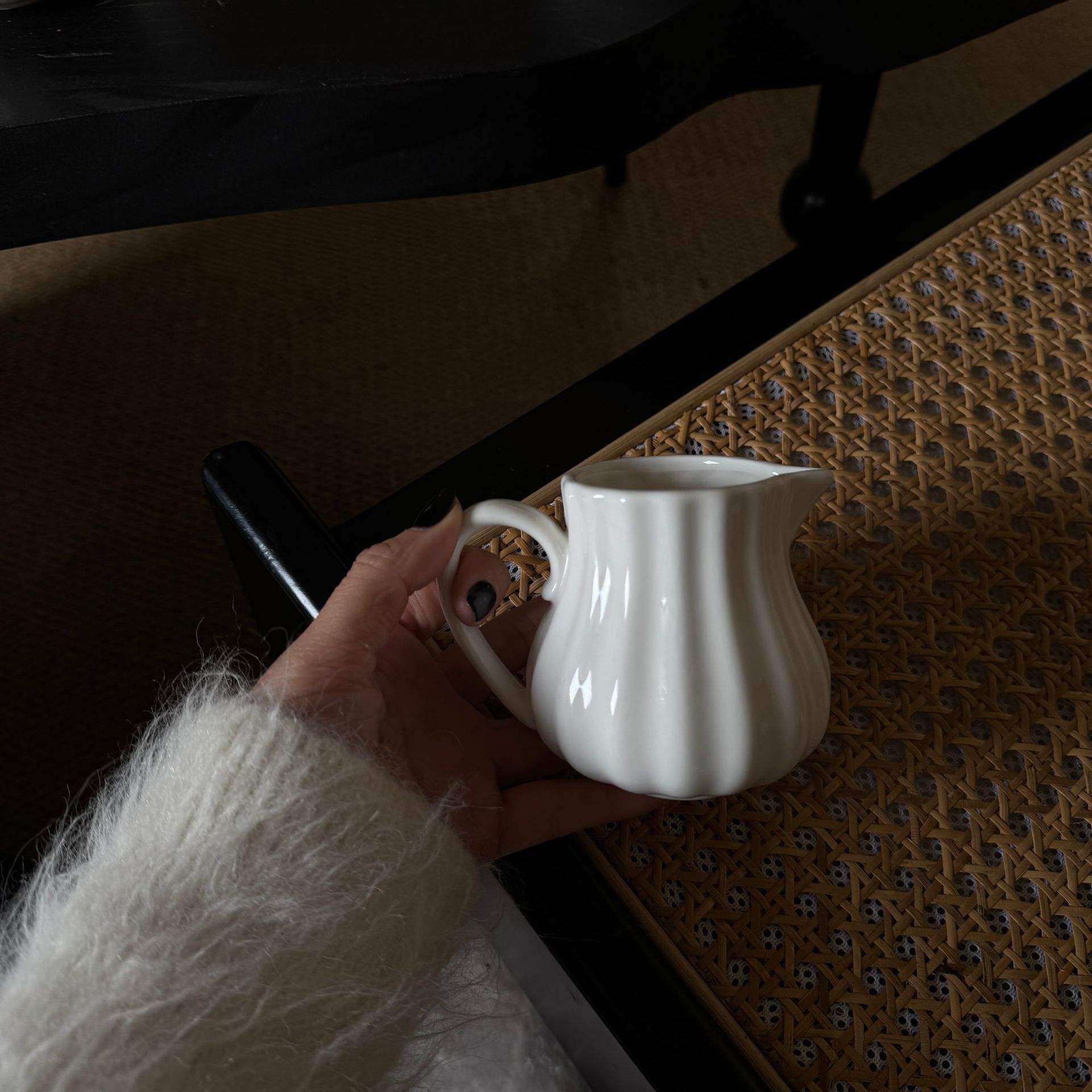 Small white milk pot 10.8*8*9, 200ML