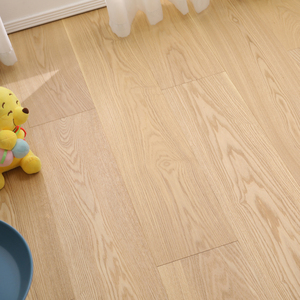 Màu Sắc Tự Nhiên Rắn Gỗ Thiết Kế Sàn Gỗ Dễ Dàng Để Cài Đặt Không Thấm Nước Mịn Chải 15Mm Gỗ Sồi Gỗ Cứng Sàn - Product Image 2