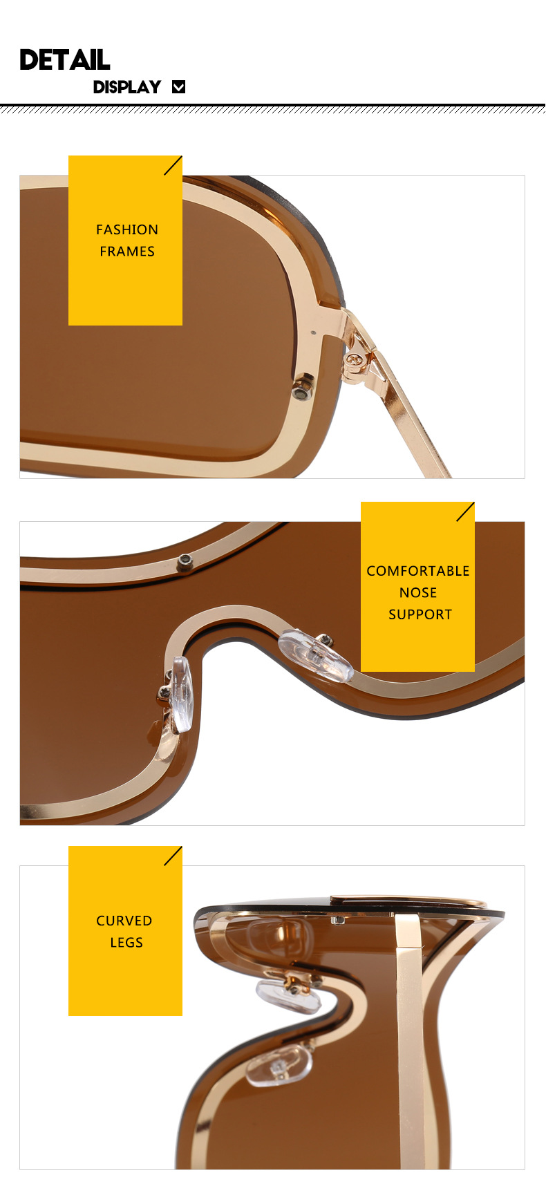 LBAshades 8030 New Y2K Metal Frames Luxury Vintage Shades