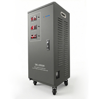 Stabilisateur de tension monophasé TND 220V, type armoire, 10KVA, pour une tension stable des équipements industriels