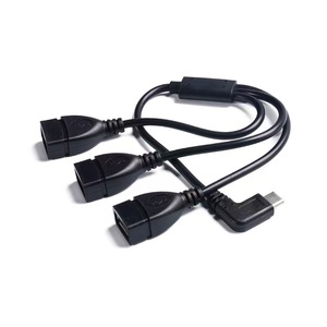 Adattatore caricabatterie da tipo <span class=keywords><strong>C</strong></span> a 3 USB, hub per laptop, tablet, telefono, unità flash disk, console di gioco - Product Image 2