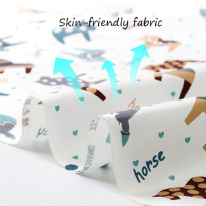 Couverture d'allaitement pour bébé en coton écologique super doux et respirant, personnalisable, utilisable également comme housse de siège <span class=keywords><strong>auto</strong></span> multi-usages - Product Image 3
