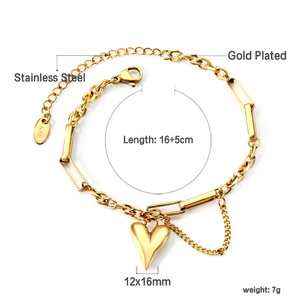 Fashion Charm <b>Bracelet</b> Gold Tone <b>Snake</b> <b>Chain</b> With Crystal Bezel Setting For Women Gift Jewelry - Product Image 4