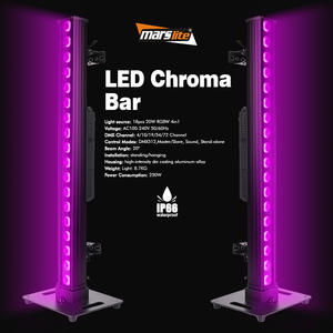 Lampu LED dinding, 18x20W luar ruangan tahan air Led pencuci dinding IP66 lampu Dj bar luar ruangan konser LED Pixel bar lampu panggung pesta lampu panggung acara - Product Image 6