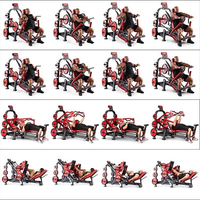 Appareil d'entraînement multifonction professionnel ultra-lisse avec cadre en acier 50x100mm pour extensions de jambes, abductions de hanches et pont fessier