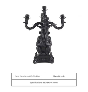 Moderna Decoración de Mesa de Comedor, Plato para Frutas, Candelabros, Adornos para Encimera, Decoraciones Suaves - Product Image 4