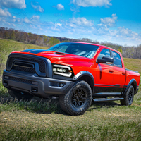 Accessoires de phares automobiles pour Dodge Ram1500 2009-2018 RAM2500 Phare LED