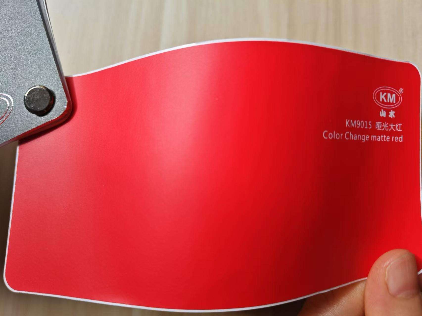 เปลี่ยนสีเป็นสีแดงด้าน