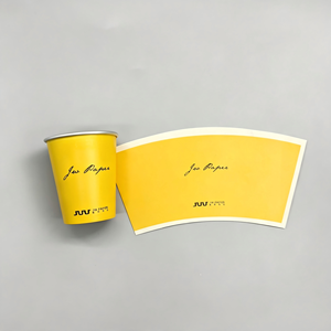 Gobelets en papier enduits de PE, commande en gros directe d'usine, logo personnalisé imprimé, jetables pour la restauration et les boissons - Product Image 3