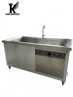 Lavavajillas Ultrasónico Comercial Premium de Acero Inoxidable para Limpiar Platos, Tazones y Utensilios