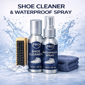 Kit de Limpieza de Zapatillas, Kit de Cuidado de Calzado Portátil con Cepillo y Solución - Product Image 3
