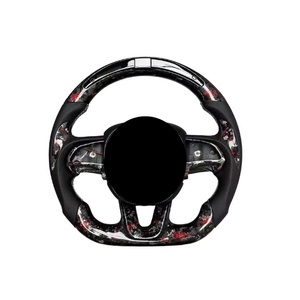 Volant en fibre de carbone sur mesure pour Dodge Charger avec LED, volant personnalisé pour Dodge Charger - Product Image 1