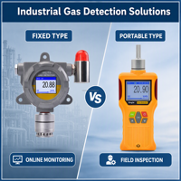 Detektor Gas Amonia NH3 Tahan Ledakan dengan Sensor Elektrokimia 4-20mA RS485 IP65 Alarm Gas Industri.