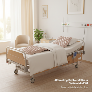 Système de matelas à bulles alternées de qualité supérieure Med001 200x90x7 cm, soulagement de la pression, anti-escarres, durable, facile à utiliser, ISO - Product Image 3