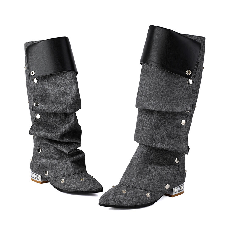 Black denim