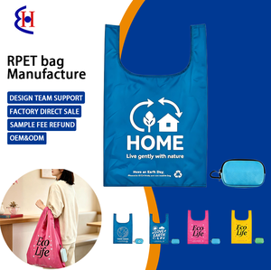 Borsa da viaggio pieghevole per lo shopping all'aperto, impermeabile, ad asciugatura rapida, ultraleggera da 65 g, borsa portachiavi, custodia portatile - Product Image 1