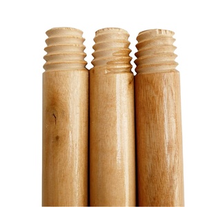 Bề Mặt Mịn Chất Lượng Cao Bằng Gỗ Chổi Thanh Bán Buôn 120*2.2Cm Varnished Gỗ Chổi Xử Lý Bằng Gỗ Cực Hộ Gia Đình Mục - Product Image 2