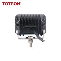 Mini projecteur LED 10W personnalisé avec logo, étanche, faisceau spot/diffuseur, pour moto