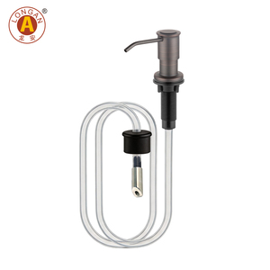 Dispensador de Jabón Líquido Comercial para Contenedores, Dispensador Manual de Gel de <span class=keywords><strong>Ducha</strong></span>, Champú y Desinfectante con Tubo de Extensión - Product Image 1