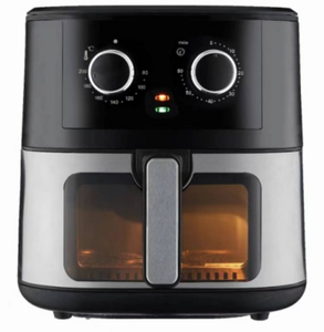 <span class=keywords><strong>Friteuse</strong></span> à air intelligente en acier inoxydable 6L, <span class=keywords><strong>friteuse</strong></span> électrique numérique rapide sans huile, langue d'utilisation française et allemande, forme carrée - Product Image 5