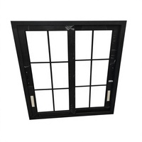 Fenêtre coulissante en aluminium insonorisée, étanche, résistante aux chocs, aux ouragans et aux tempêtes
