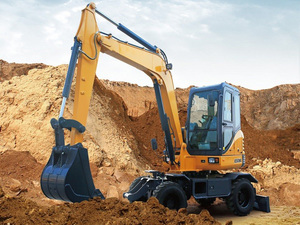 Produit en promotion XE60WGA : Nouvelle mini-excavatrice sur pneus hydraulique de 5,9 tonnes de marque de premier plan en vente - Product Image 4