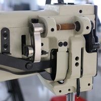 Machine à coudre industrielle à grande vitesse HK-8365, aiguille simple, petit cylindre, poulie de courroie pour sacs en cuir, chaussures, moteur inclus