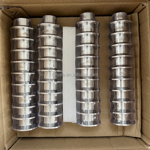 DEYI Kẹp Thép Không Gỉ Vệ Sinh 3A/DIN/SMS/ISO 14wmp 14mmp 14AMP SS304 SS304L SS316L Đầu Bịt Bằng Thép Không Gỉ - Product Image 2